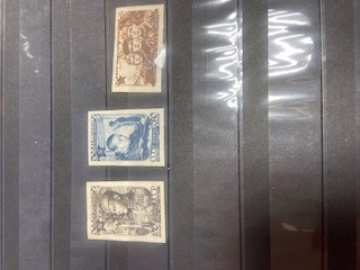 Почтовая марка СССР 1947г. Загорский № 1041-1043**