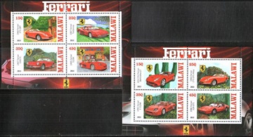 Почтовая марка Техника. Малави. Михель № ? 012 (2 Блока)