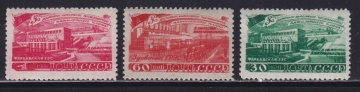 Почтовая марка СССР 1948г. Загорский №1208-1210**
