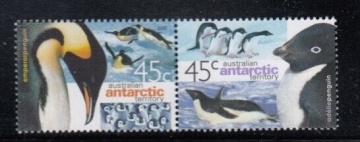 Почтовая марка "Антарктика" Австралийские территории в Антарктике Михель №123-124