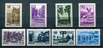 Почтовая марка СССР 1949г. Загорский №1262-1269**