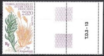 Почтовая марка Французские территории в Антарктике. Михель № 367