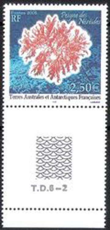 Почтовая марка Французские территории в Антарктике. Михель № 563