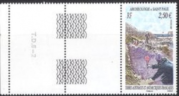 Почтовая марка Французские территории в Антарктике. Михель № 608