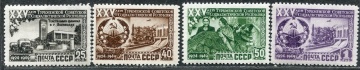 Почтовая марка СССР 1950г. Загорский №1406-1409**