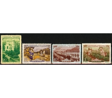 Почтовая марка СССР 1951г. Загорский № 1513-1516**