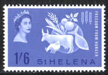 Почтовая марка Остров Святой Елены. Михель № 160