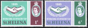 Почтовая марка Остров Святой Елены. Михель № 169-170