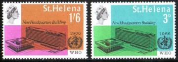 Почтовая марка Остров Святой Елены. Михель № 177-178
