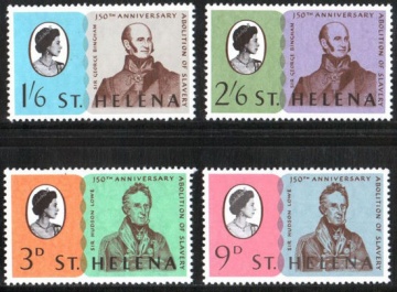 Почтовая марка Остров Святой Елены. Михель № 192-195