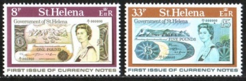 Почтовая марка Остров Святой Елены. Михель № 280-281