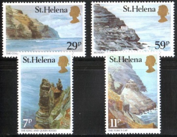 Почтовая марка Остров Святой Елены. Михель № 371-374