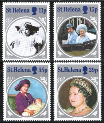 Почтовая марка Остров Святой Елены. Михель № 418-421