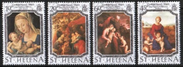 Почтовая марка Остров Святой Елены. Михель № 513-516
