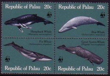 Почтовая марка Фауна Палау Михель 320-23