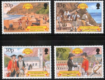 Почтовая марка Остров Святой Елены. Михель № 756-759
