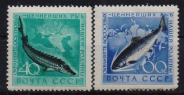 Почтовая марка СССР 1959г.Загорский №2246-2247**