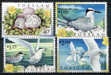 Почтовая марка Фауна. Острова Токелау . Михель № 288-291