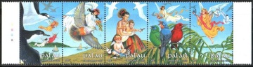 Почтовая марка Фауна Палау Михель № 338-342