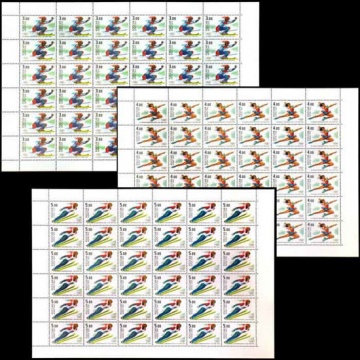 Лист почтовых марок - Россия 2002 № 724 - 726. XIX зимние Олимпийские игры