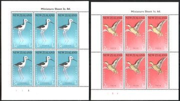 Почтовая марка Фауна. Новая Зеландия Михель № 386-387 (листы)