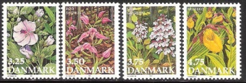 Почтовая марка Флора. Тайланд. Михель № 981-984