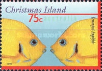 Почтовая марка Фауна Остров Рождества Михель № 413-414