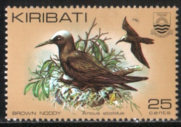 Почтовая марка Фауна. Кирибати. Михель № 416