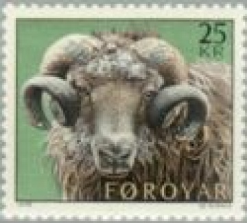Почтовая марка Фауна Дания-Фарерские острова Михель №42