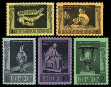 Почтовая марка СССР 1966г Загорский № 3362-3366