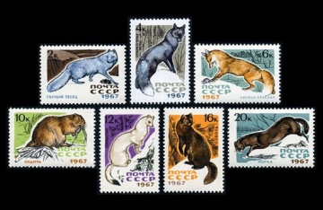 Почтовая марка СССР 1967г Загорский № 3442-3448