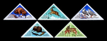 Почтовая марка СССР 1973г Загорский № 4187-4191