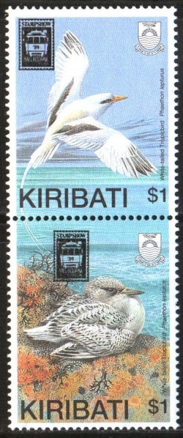 Почтовая марка Фауна. Кирибати.Михель № 534-535