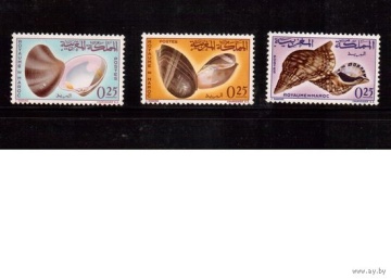 Почтовая марка Фауна Марокко Михель № 550-552