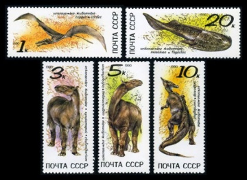 Почтовая марка СССР 1990г Загорский № 6174-6178