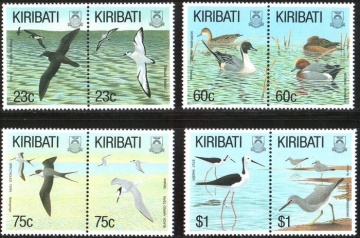 Почтовая марка Фауна.Кирибати. Михель № 599-606