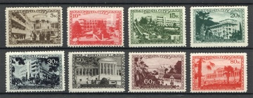Почтовые марки СССР 1939г. Загорский №613-620**