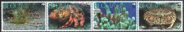 Почтовая марка Фауна. Гренадины.  Михель № 647-650