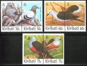 Почтовая марка Фауна. Кирибати. Михель № 761-766