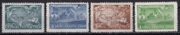 Почтовая марка СССР 1943г. Загорский №762-765**
