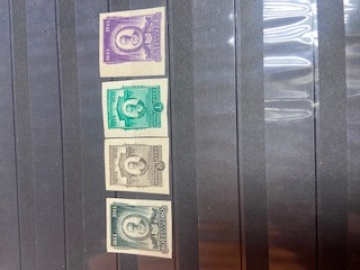 Почтовая марка СССР 1944г. Загорский №823-826**