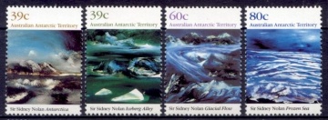 Почтовая марка "Антарктика" Австралийские территории в Антарктике Михель №84-87