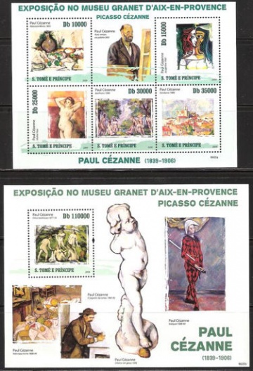 Почтовая марка НК. Сан - Томе и Принсипи. Михель № 4276-4280 и ПБ № 737