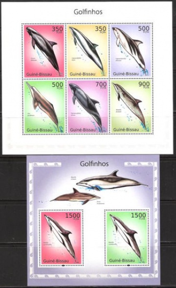 Почтовая марка НК. Гвинея-Бисау. Михель № 5033-5038 и ПБ № 868