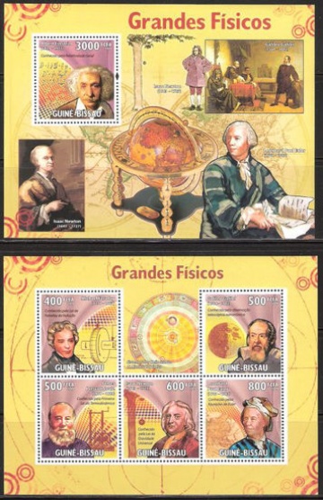 Почтовая марка НК. Гвинея-Бисау. Михель № 4444-4448 и ПБ № 725