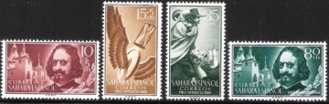 Почтовая марка Испанские колонии. Сахара. Михель № 203-206