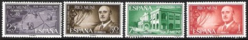 Почтовая марка Испанские колонии. Рио Муни. Михель № 21-24