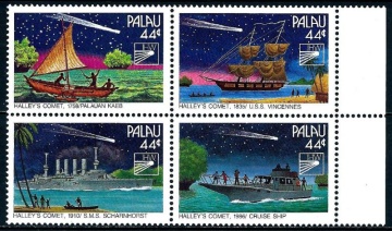 Почтовая марка Флот Палау Михель №97-100