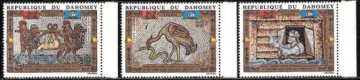 Почтовая марка Живопись. Дагомея. Михель № 480-482
